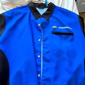 Chevrolet Performance button up jersey shirts.